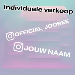 Custom Instagram Sticker - Individual Sales